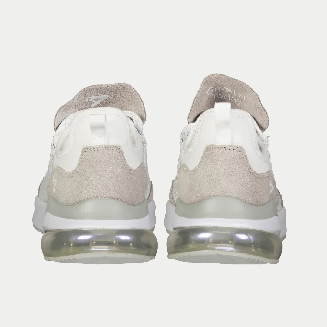 LA Gear Women's Runyon Lowtop | White x Gray - Image 6